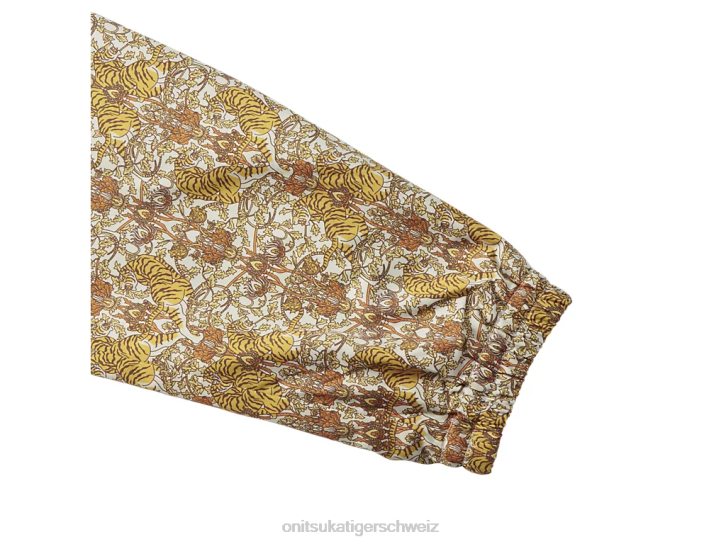 Onitsuka Tiger p Coach-Jacke Männer cremefarben 8X88406 Kleidung