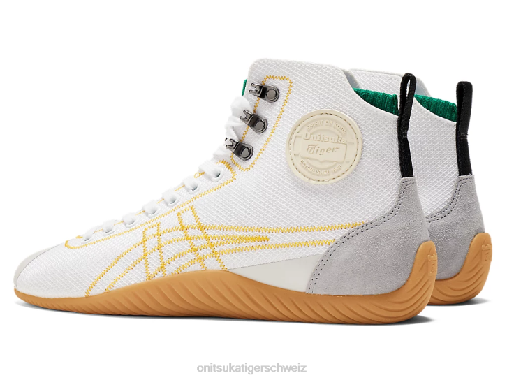 Onitsuka Tiger sclaw mt unisex Weiß Gelb 8X8839 Schuhe