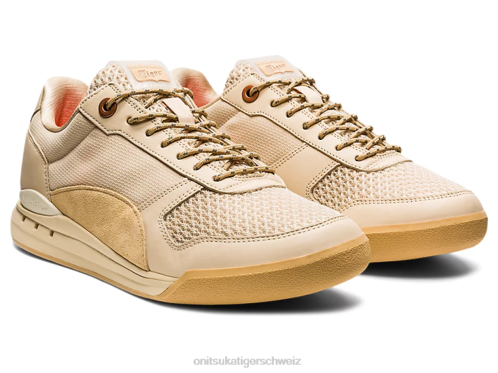 Onitsuka Tiger ultimative 81 MP unisex Blassbeige/Blattbeige 8X88201 Schuhe