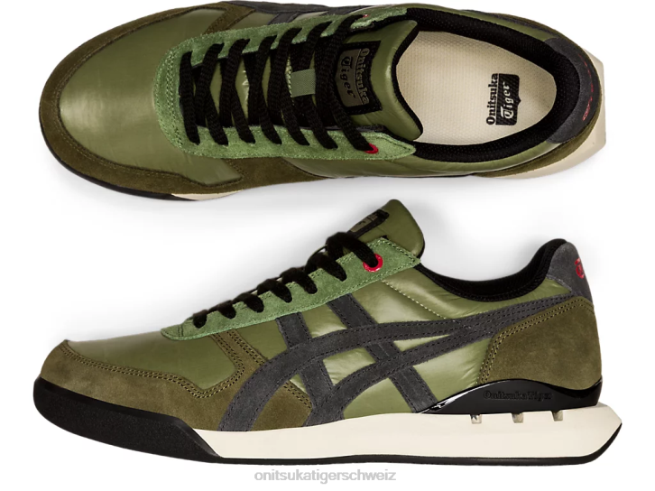 Onitsuka Tiger ultimative 81 ex unisex Mistelgrün/Graphitgrau 8X8857 Schuhe