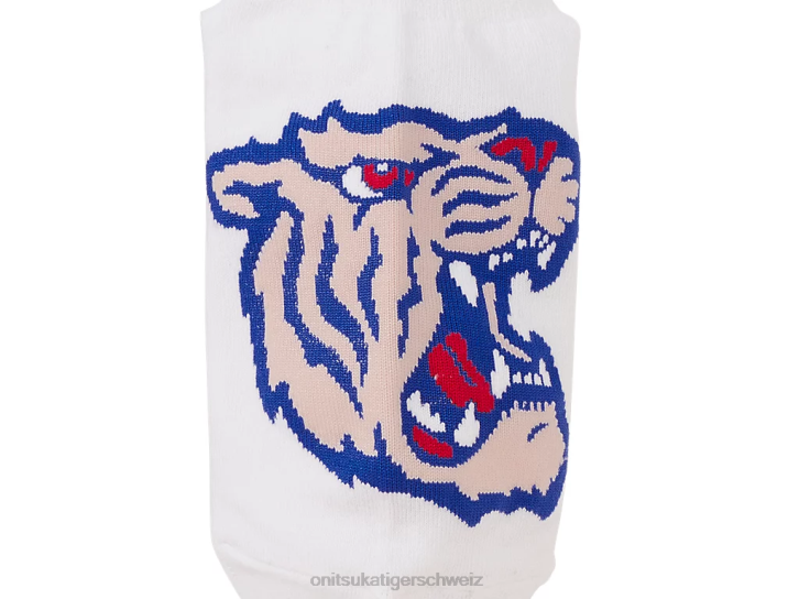 Onitsuka Tiger unsichtbare Socken unisex Weiß 8X88489 Zubehör