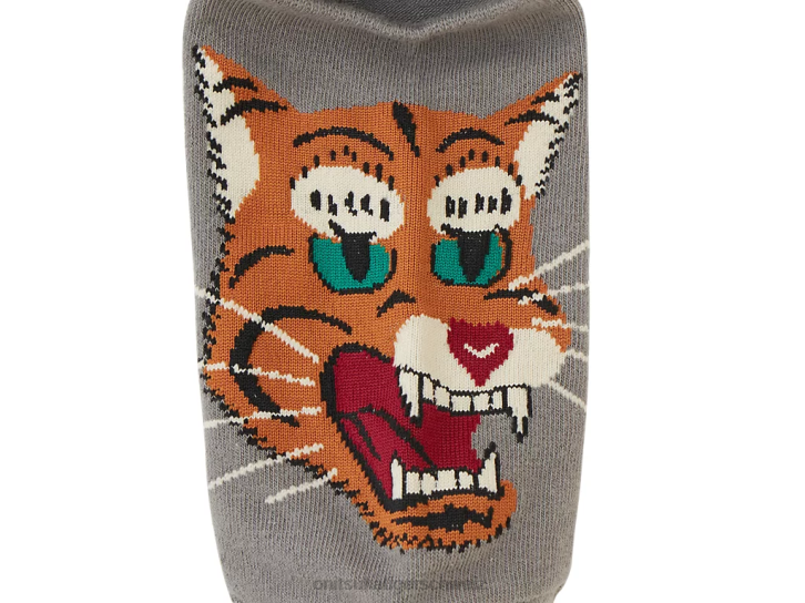 Onitsuka Tiger unsichtbare Socken unisex grau meliert 8X88491 Zubehör