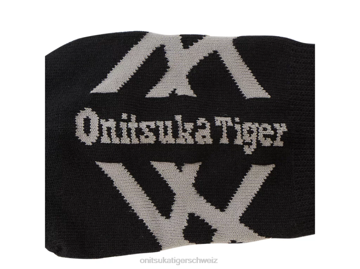 Onitsuka Tiger unsichtbare Socken unisex schwarz/grau meliert 8X88484 Zubehör