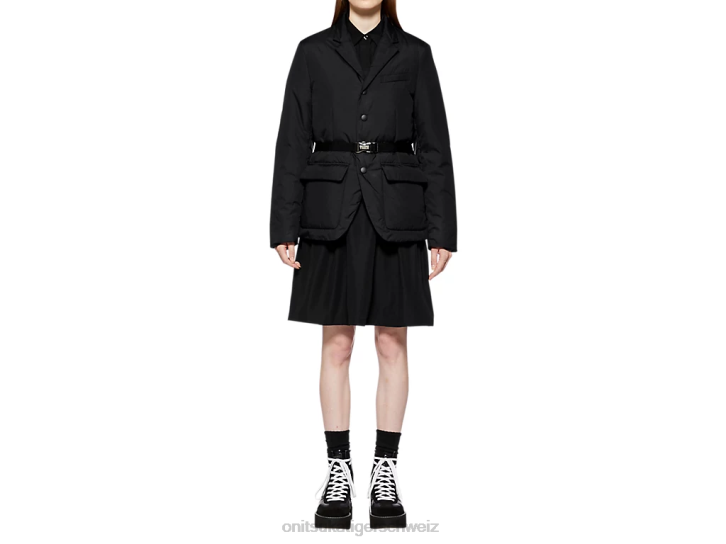 Onitsuka Tiger ws-Jacke Frauen Schwarz 8X88605 Kleidung