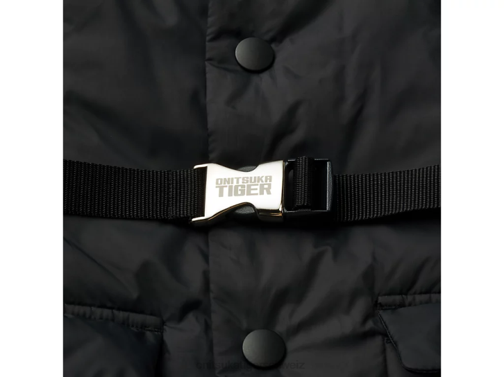 Onitsuka Tiger ws-Jacke Frauen Schwarz 8X88605 Kleidung
