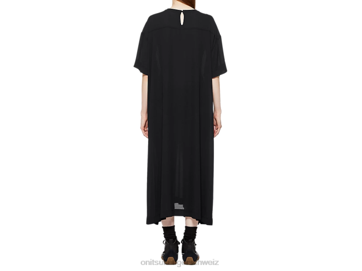 Onitsuka Tiger ws-Kleid Frauen Schwarz 8X88592 Kleidung