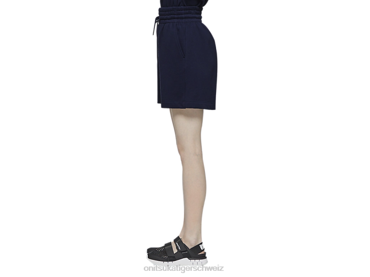Onitsuka Tiger ws-Shorts Frauen dunkles Marineblau 8X88613 Kleidung