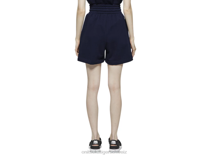 Onitsuka Tiger ws-Shorts Frauen dunkles Marineblau 8X88613 Kleidung