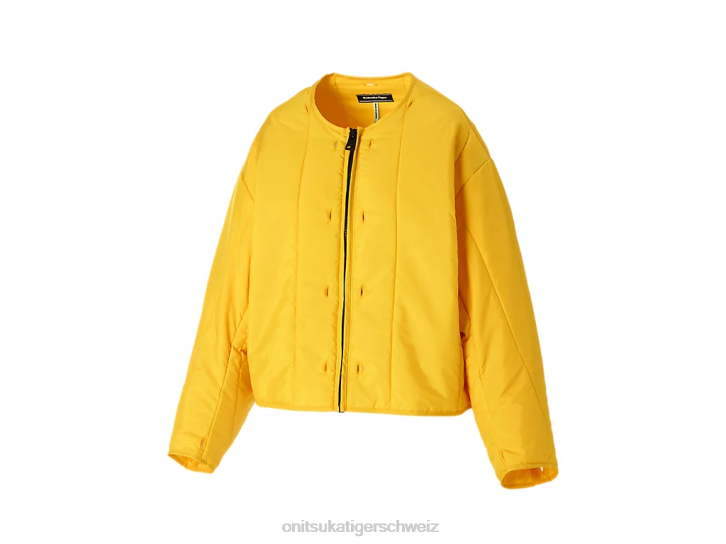 Onitsuka Tiger ws bomberjacke Frauen Schwarz 8X88595 Kleidung