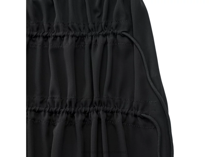 Onitsuka Tiger ws langer Rock Frauen Schwarz 8X88596 Kleidung