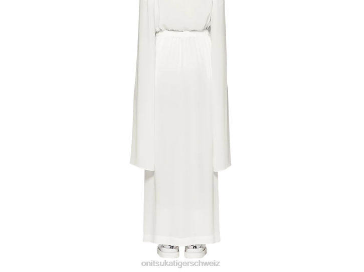 Onitsuka Tiger ws langer Rock Frauen Weiß 8X88585 Kleidung