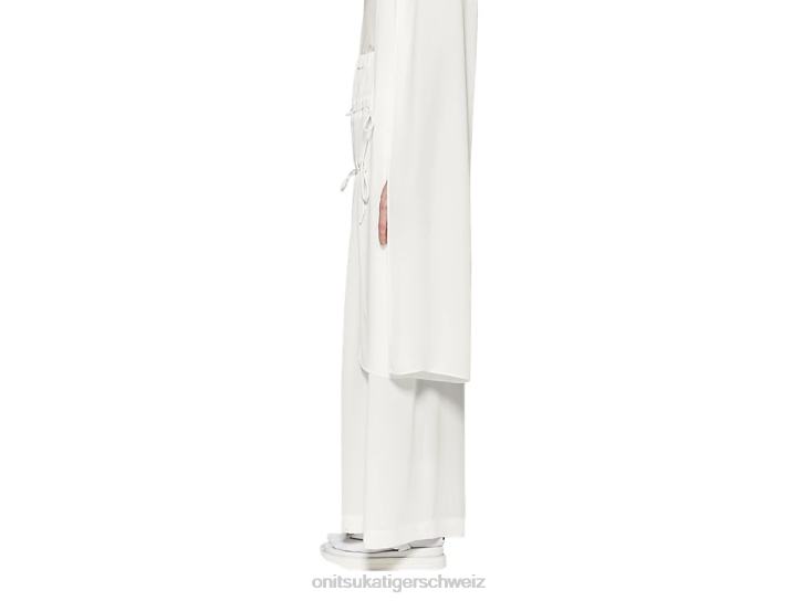 Onitsuka Tiger ws langer Rock Frauen Weiß 8X88585 Kleidung