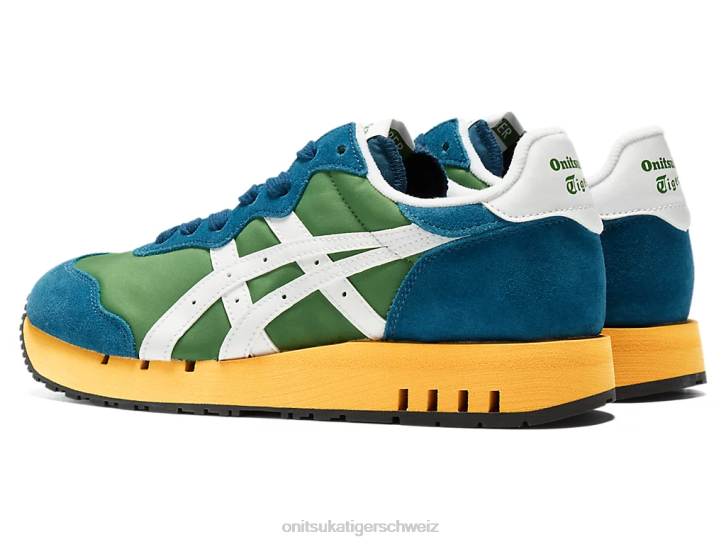 Onitsuka Tiger x-Kaliber unisex Spinat grün/weiß 8X8810 Schuhe
