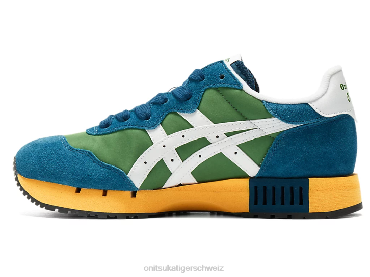 Onitsuka Tiger x-Kaliber unisex Spinat grün/weiß 8X8810 Schuhe