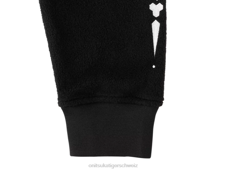 Onitsuka Tiger übergroßes Oberteil Männer Schwarz-Weiss 8X88429 Kleidung