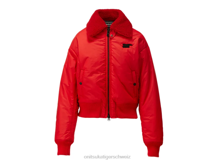 Onitsuka Tiger ws Blouson Frauen Rot 8X88603 Kleidung