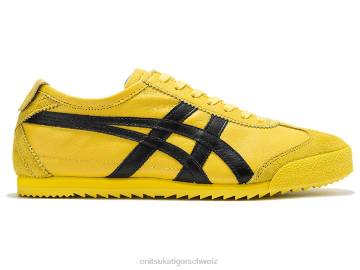 Onitsuka Tiger Mexiko 66 Deluxe Frauen Tai Chi gelb/schwarz 8X88534 Schuhe