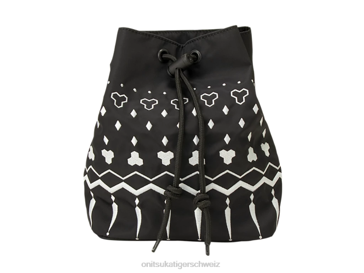 Onitsuka Tiger Beutel mit Kordelzug Frauen Schwarz 8X88517 Zubehör