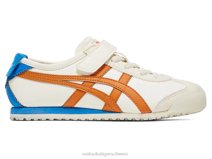 Onitsuka Tiger Mexiko 66 Kinder Creme/Rostorange 8X88618 Schuhe
