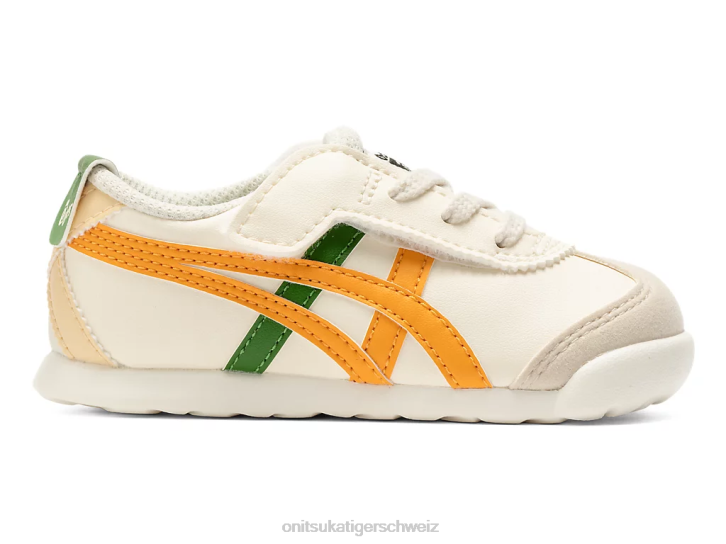 Onitsuka Tiger Mexiko 66 Kinder Sahne/Zitrusfrucht 8X88623 Schuhe