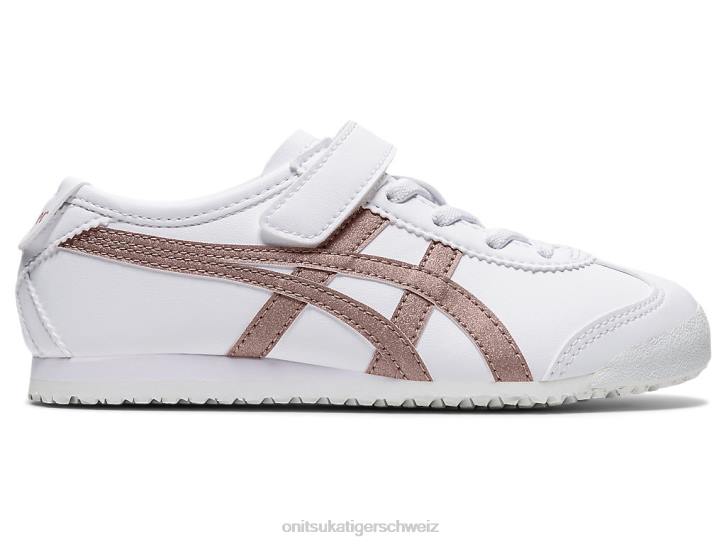 Onitsuka Tiger Mexiko 66 Kinder Weiß/Roségold 8X88632 Schuhe