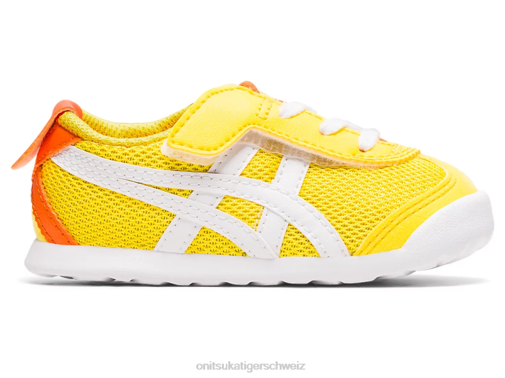 Onitsuka Tiger Mexiko 66 Kinder leuchtendes Gelb/Weiß 8X88654 Schuhe