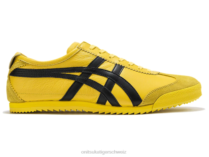Onitsuka Tiger Mexiko 66 Deluxe Männer Tai Chi gelb/schwarz 8X8823 Schuhe