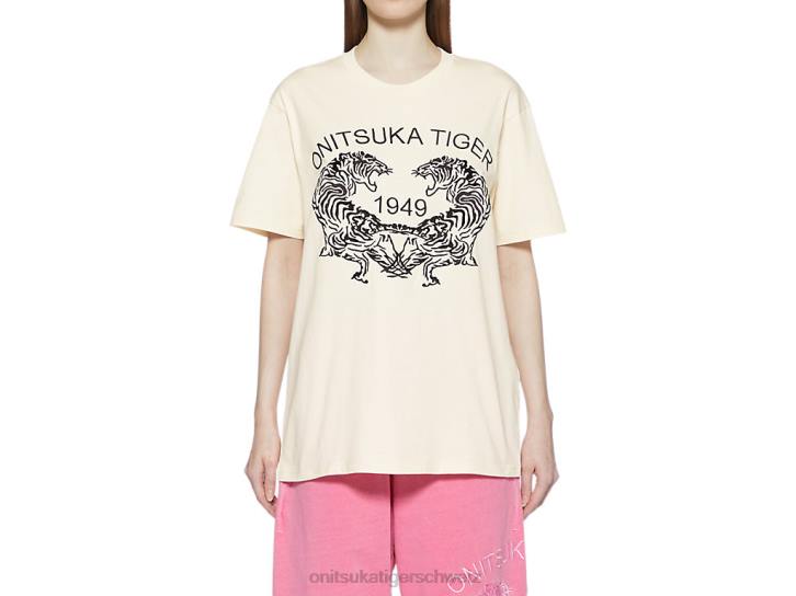 Onitsuka Tiger Grafik-T-Shirt unisex Weiß 8X88402 Kleidung