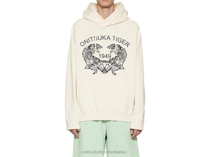 Onitsuka Tiger Sweat-Hoodie unisex Weiß 8X88398 Kleidung