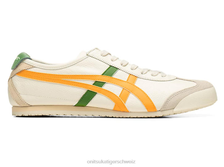 Onitsuka Tiger Mexiko 66 unisex Sahne/Zitrusfrucht 8X88132 Schuhe