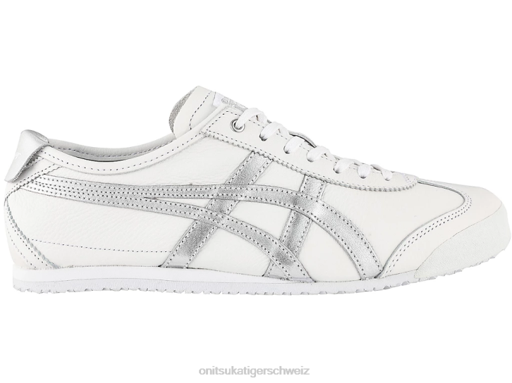 Onitsuka Tiger Mexiko 66 unisex Weißsilber 8X88353 Schuhe