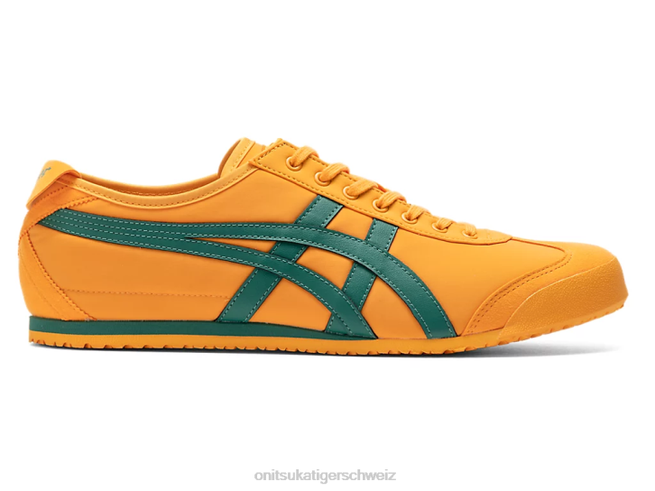 Onitsuka Tiger Mexiko 66 unisex Zitrusfrüchte/essbares Moos 8X88128 Schuhe
