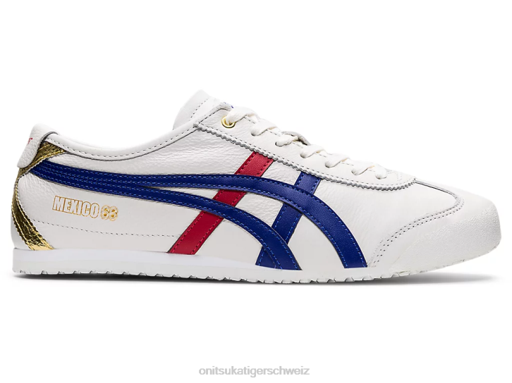 Onitsuka Tiger Mexiko 66 unisex weiß/dunkelblau 8X88363 Schuhe