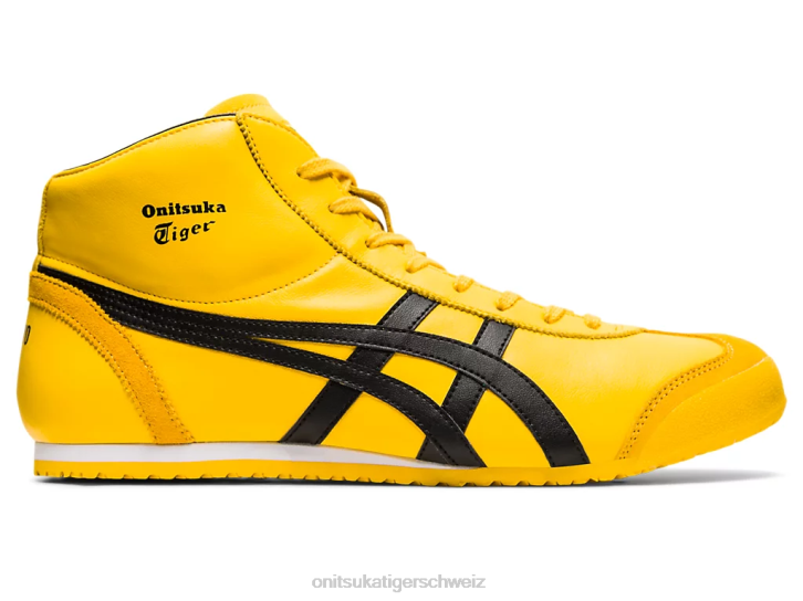 Onitsuka Tiger Mexiko Mittelläufer unisex Tai Chi gelb/schwarz 8X88276 Schuhe