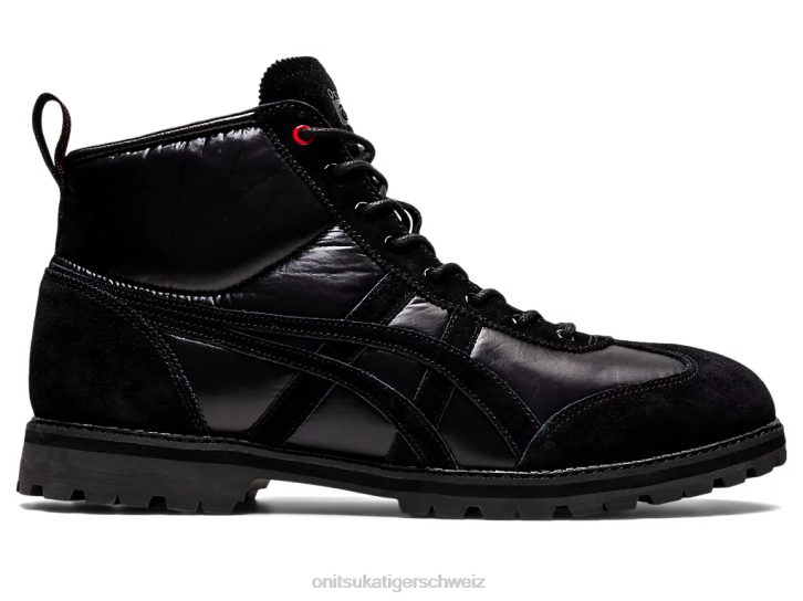 Onitsuka Tiger Rinkan-Stiefel unisex Schwarz 8X8856 Schuhe