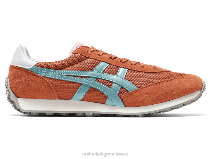 Onitsuka Tiger edr 78 unisex pikantes Orange/staubiges Türkis 8X8881 Schuhe