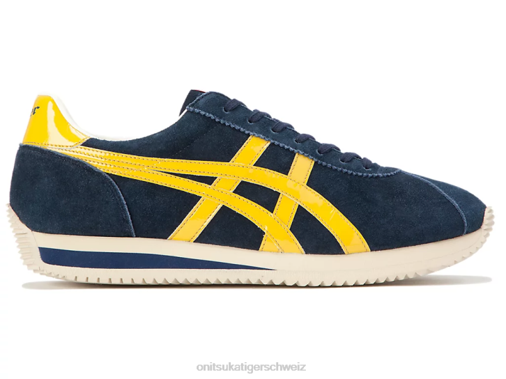Onitsuka Tiger moal 77 nm unisex Peacoat/Gelb 8X88296 Schuhe