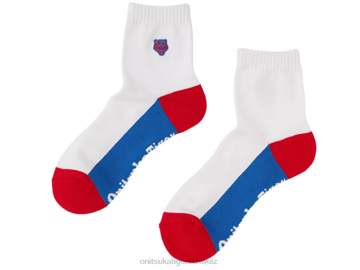Onitsuka Tiger kurze Socken unisex Weiß 8X88513 Zubehör